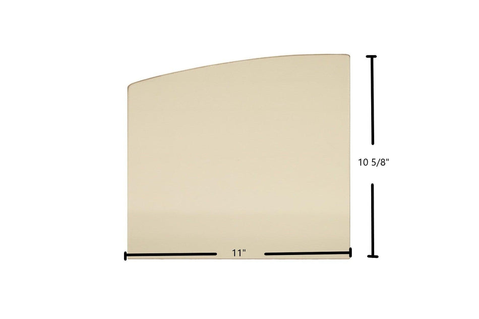 Lopi Flush Insert / Declaration Ceramic Glass Panel – 11" x 10 5/8" (Part #173-01042-1) - Total Hearth