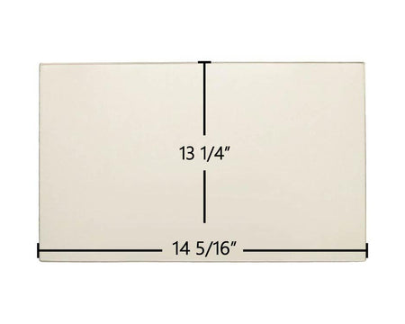 Lopi Yankee Bay Center Ceramic Glass Panel – 14 5/16" x 13 1/4" (Part #91002004) - Total Hearth