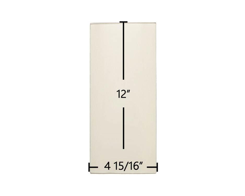 Lopi Yankee Side Ceramic Glass Panel – 4 15/16" x 12" (Part #91002003) - Total Hearth