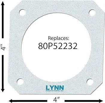 Lynn Manufacturing 2102J Pellet Stove Exhaust Gasket | Replaces St. Croix 80P52232 & Enviro 50-1448 | Superwool® Plus | USA Made - Total Hearth