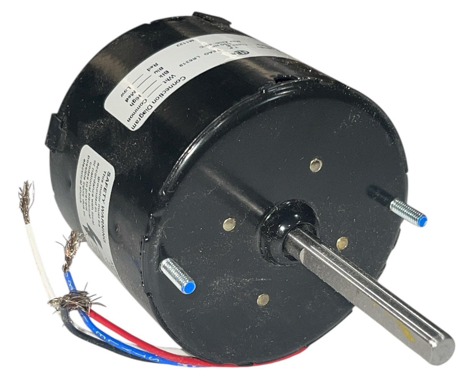 Fasco 1MBS2 3-Speed Motor – 1/50 HP, Open Back Shaft (Replaces D1139, Fits Buck & Nashua Stoves) - Total Hearth