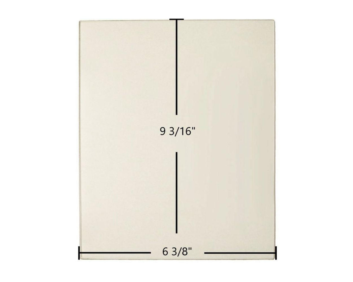Morso 1400 Ceramic Glass Panel – 6 3/8" x 9 3/16" (Part #790726) - Total Hearth
