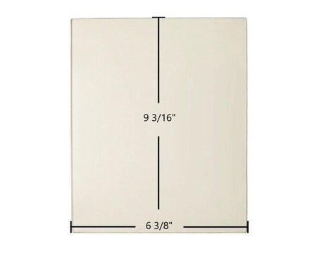 Morso 1400 Ceramic Glass Panel – 6 3/8" x 9 3/16" (Part #790726) - Total Hearth