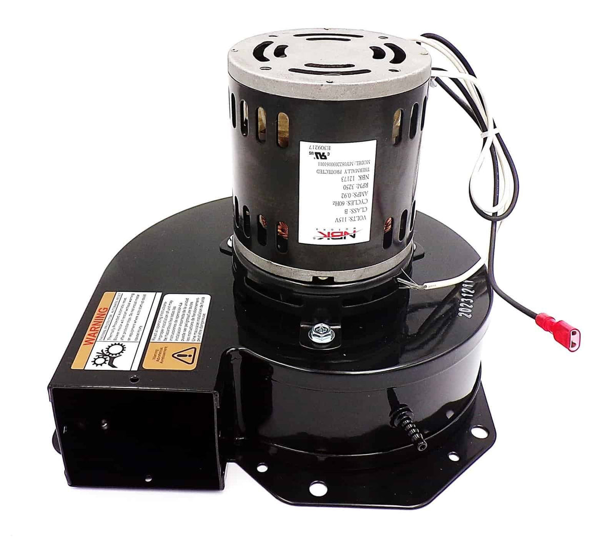 NBK-12173 Draft Inducer Blower Motor | Fasco A129 - view 1