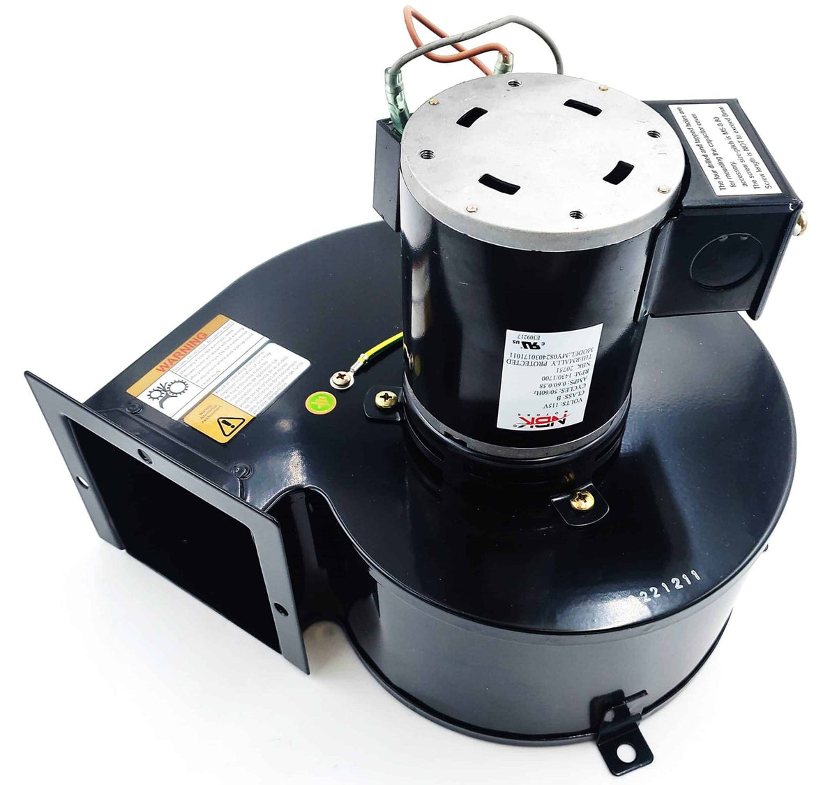 NBK-20751 blower motor assembly - view 1