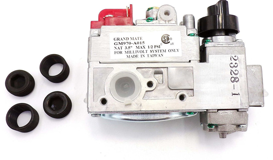 NBK-20912 Millivolt Natural Gas Valve, 70,000 BTU | Heatilator 060-500 - view 1