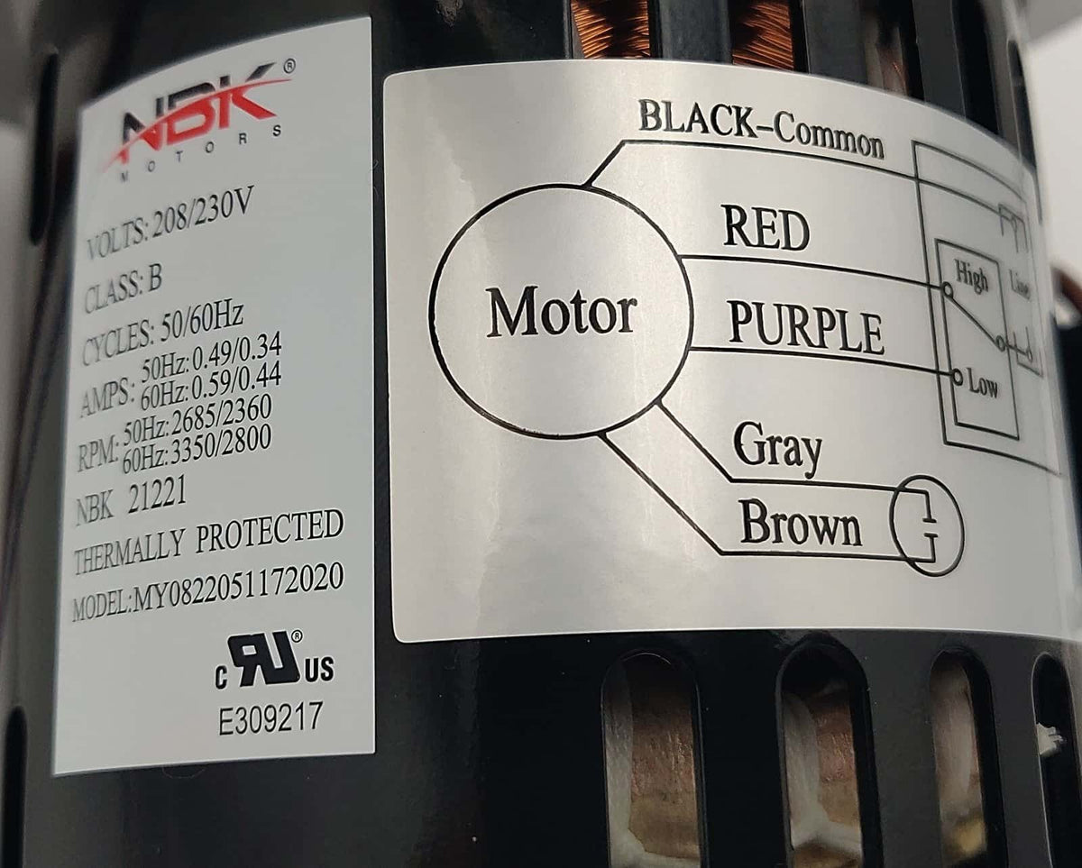 NBK-21221 motor assembly - view 4
