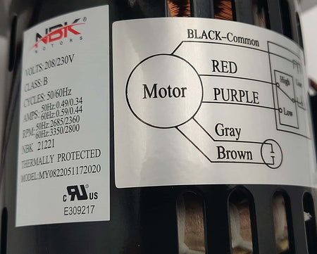 NBK-21221 motor assembly - view 4