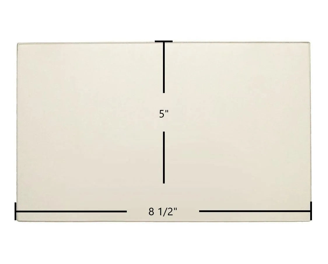 Nashua 2 Side Ceramic Glass Panel (8 1/2" x 5") - Total Hearth