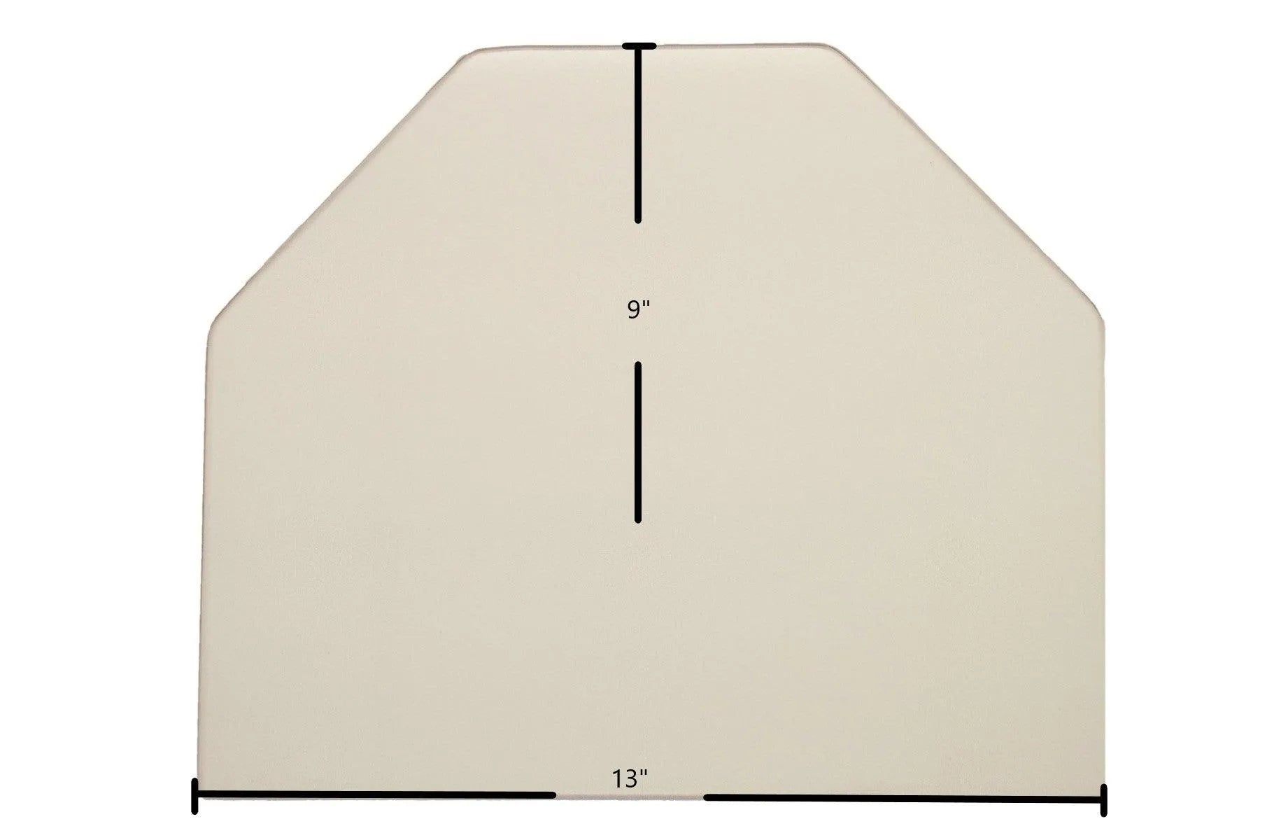 Omega Single Door Ceramic Glass Panel (13" x 9") – Replaces 7GOSD - Total Hearth