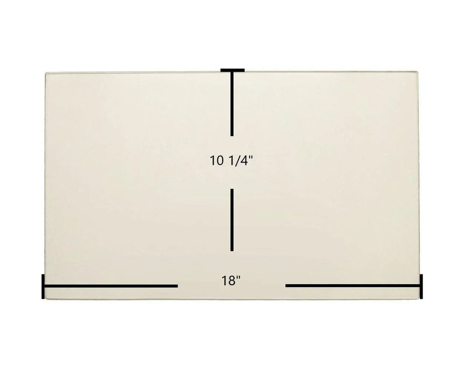 Pacific Energy Neostone 2.5 / Neo 2.5 LE / FP25 Ceramic Glass Panel (18" x 10 1/4") – Replaces 80000240 - Total Hearth