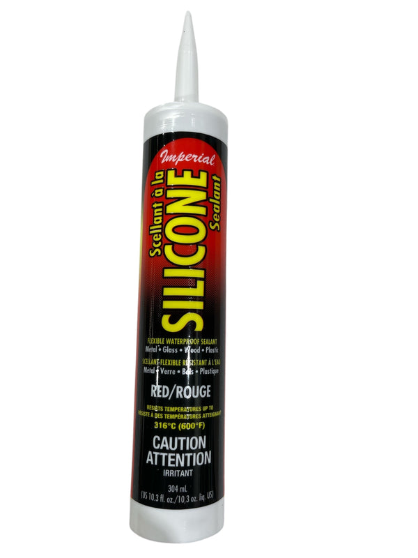 Red Silicone Sealant – 10.3 oz Caulking Tube | KK0205 | High-Temp Flex