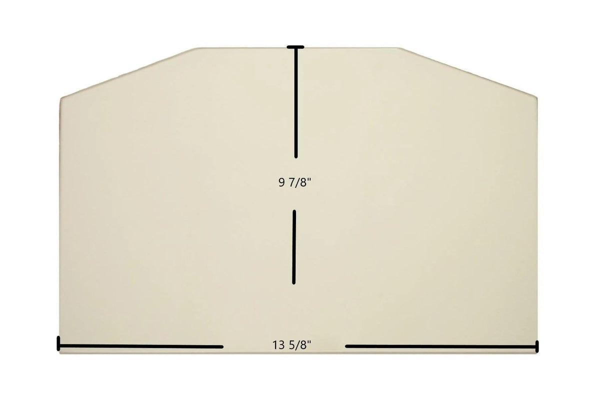 Regency H200 Ceramic Glass Panel – 13 5/8" x 9 7/8" (Part 940-345) - Total Hearth