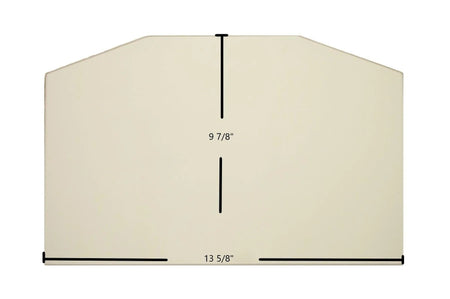 Regency H200 Ceramic Glass Panel – 13 5/8" x 9 7/8" (Part 940-345) - Total Hearth