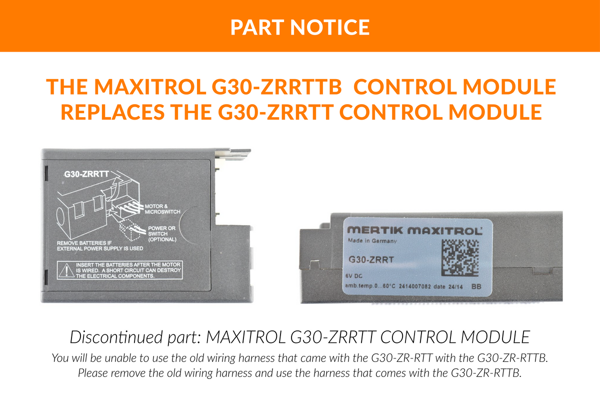 Maxitrol G30-ZRRTTB Control Module with Wiring Harness, product view 7
