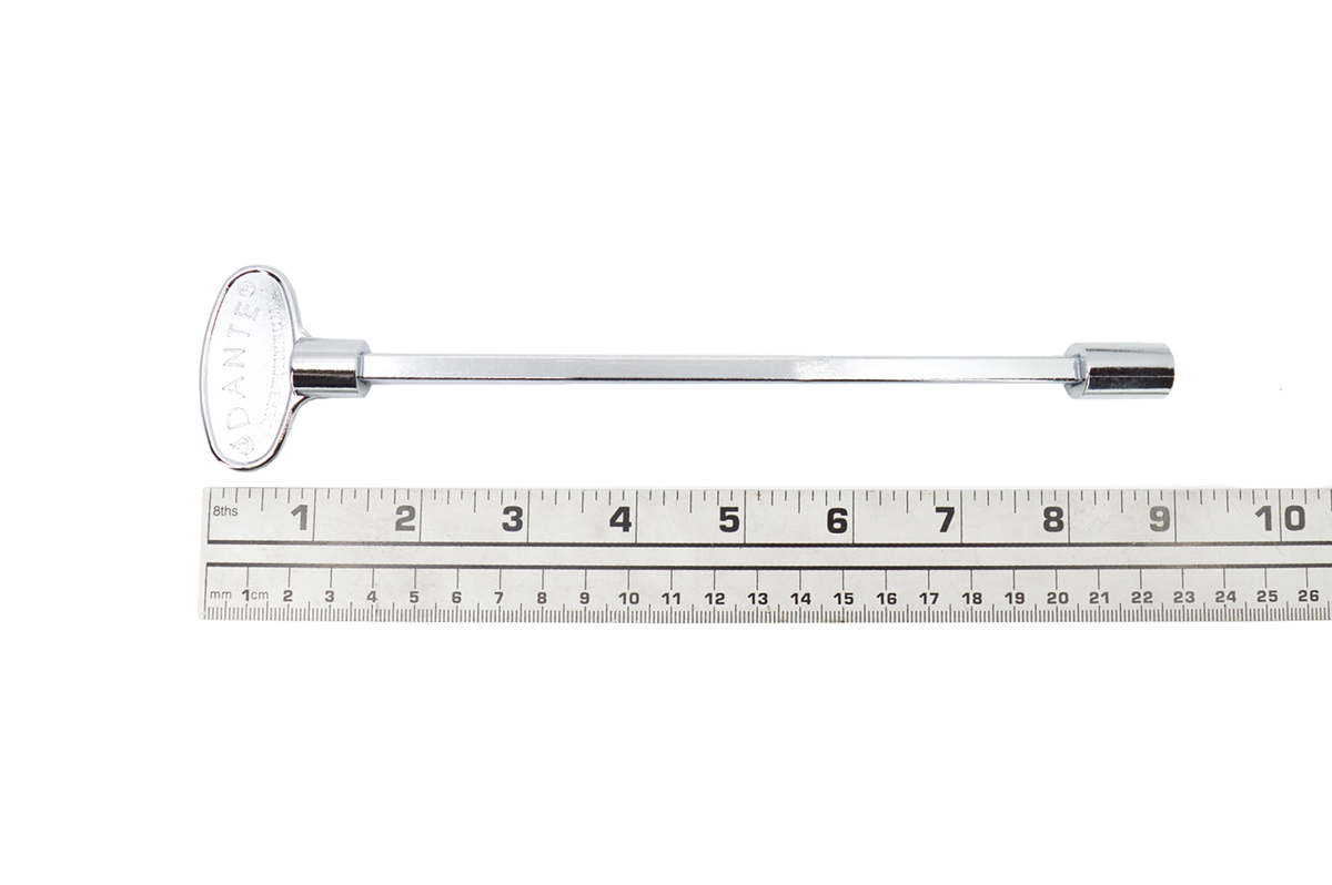 Dante 8-Inch Chrome Gas Valve Key, NKY.8.CR - product view 3