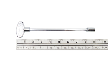 Dante 8-Inch Chrome Gas Valve Key, NKY.8.CR - product view 3