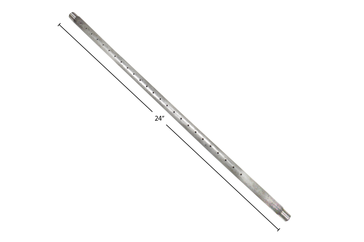 Dante 724SS Stainless-Steel Log Lighter Pipe, 24-Inch - product view 2