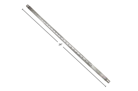 Dante 724SS Stainless-Steel Log Lighter Pipe, 24-Inch - product view 2