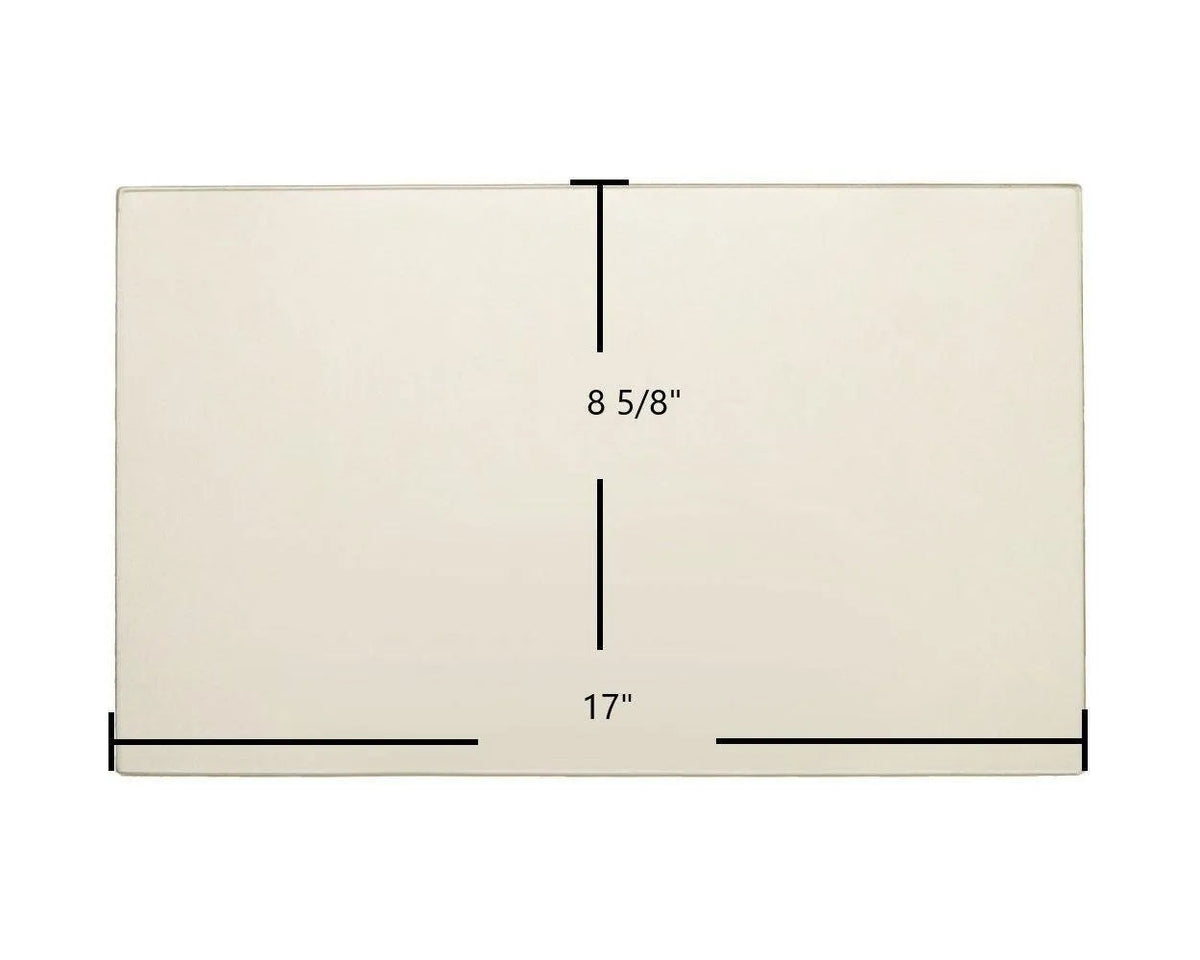 Saey Hannover II Glass Panel (3385) – 17" x 8 5/8" High-Temperature Ceramic Replacement - Total Hearth