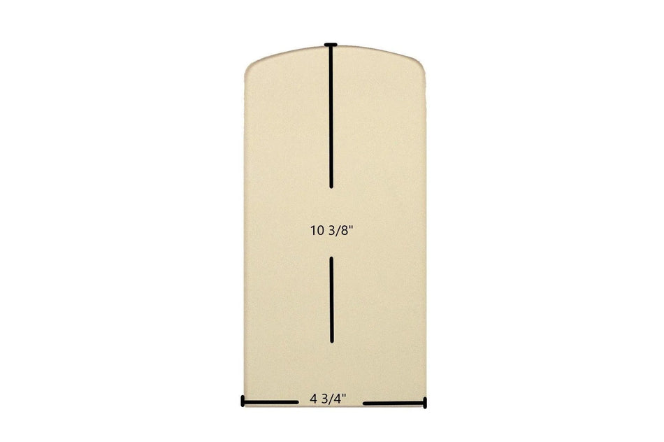 Sierra 4700 Side Glass / Ambassador 4700 TEC (7G7000) – 4 3/4" x 10 3/8" High-Temperature Ceramic Replacement - Total Hearth