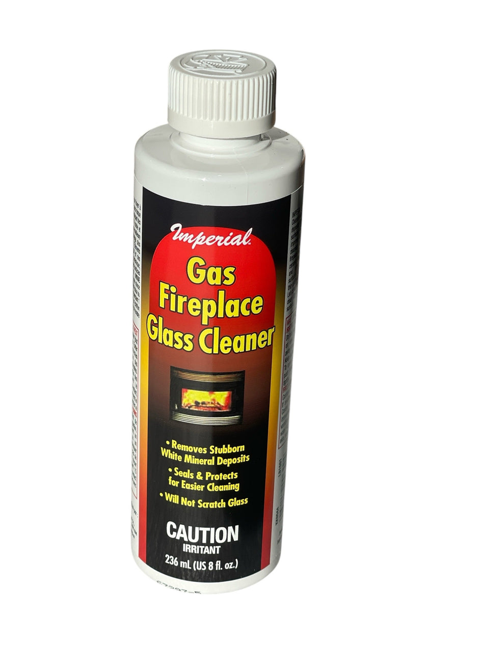 Imperial Gas Fireplace Glass Cleaner – 8 oz Bottle | KK0044 | Non-Abrasive Formula for Gas Fireplace Glass - Total Hearth