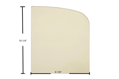 Vermont Castings Encore 1450 / MC 1450 Right Door Glass Panel (8 7/8" x 10 1/4") | OEM High-Temp Replacement | Part #140-8630 - Total Hearth