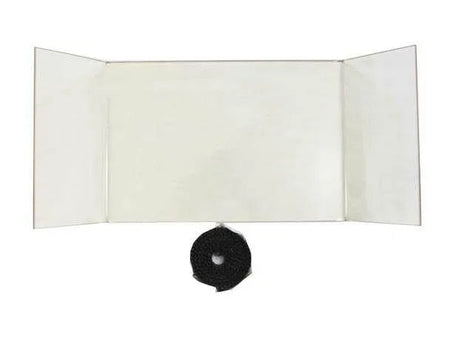 Whitfield Advantage Plus, Profile 30 Glass Panel | Special Order High-Temp Ceramic Replacement | Part #12146402 | USA-Made Stove Glass)* Special Order* - Total Hearth