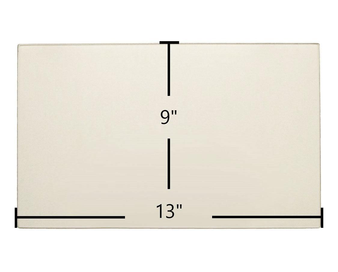 Alaska Wood Stove Replacement Glass – 13" x 9" (Part #B084LS4WN2) - Total Hearth