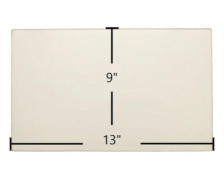 Alaska Wood Stove Replacement Glass – 13" x 9" (Part #B084LS4WN2) - Total Hearth