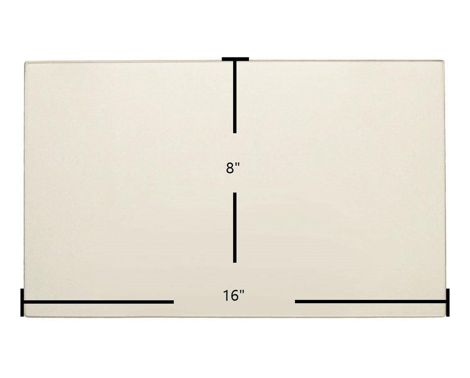 Appalachian 28C, 30DC, CR360, 4N1R, 4N1XL, Gemini XL, 28-CD Replacement Glass – 16" x 8" (Part #7GAD-168) - Total Hearth