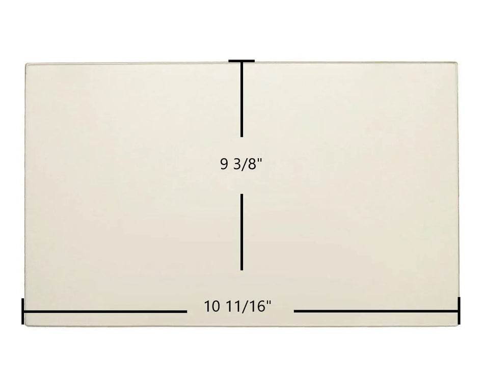 Appalachian 36-BW (Old) Center Replacement Glass – 10 11/16" x 9 3/8" (Part #0610-8019B) - Total Hearth
