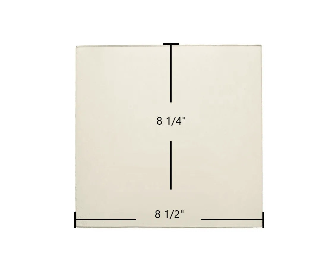 Appalachian Gemini XLB, 32 XLB Replacement Glass – 8 1/2" x 8 1/4" (Part #0610-8012-7GA32C) - Total Hearth