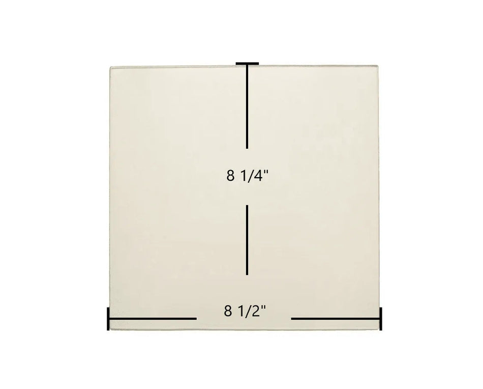Appalachian Gemini XLB, 32 XLB Replacement Glass – 8 1/2" x 8 1/4" (Part #0610-8012-7GA32C) - Total Hearth