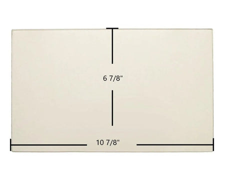 Arrow 1800A, 2400A, 1890 Replacement Glass – 6 7/8" x 10 7/8" (Part #1800A) - Total Hearth