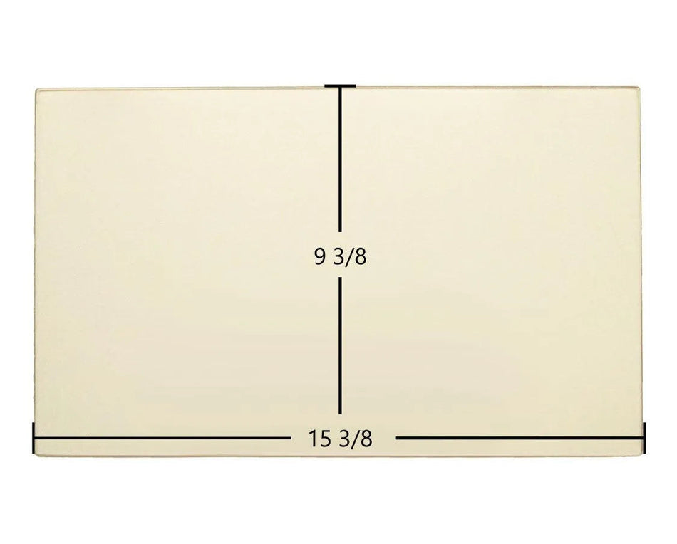Avalon Camano / Lopi AGP Door Glass Replacement – 15 3/8" x 9 3/8" High-Temperature Ceramic Glass Panel (250-02073) - Total Hearth