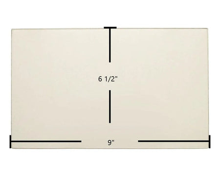 Blue Ridge 7BSDD Door Glass Replacement – 9" x 6 1/2" High-Temperature Ceramic Glass Panel (7BSDD-2) - Total Hearth