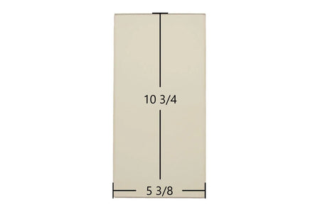 Breckwell P2000, P2000I, P2700, Tahoe, Mojave Side Glass – 10 3/4" x 5 3/8" (Part #C-D-802B) - Total Hearth