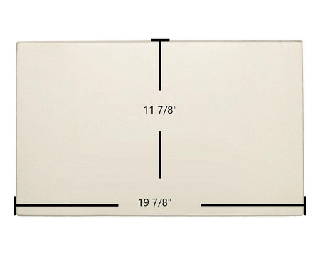 Earth Stove C200 Ceramic Glass Panel – 19 7/8" x 11 7/8" Replacement (C200) - Total Hearth