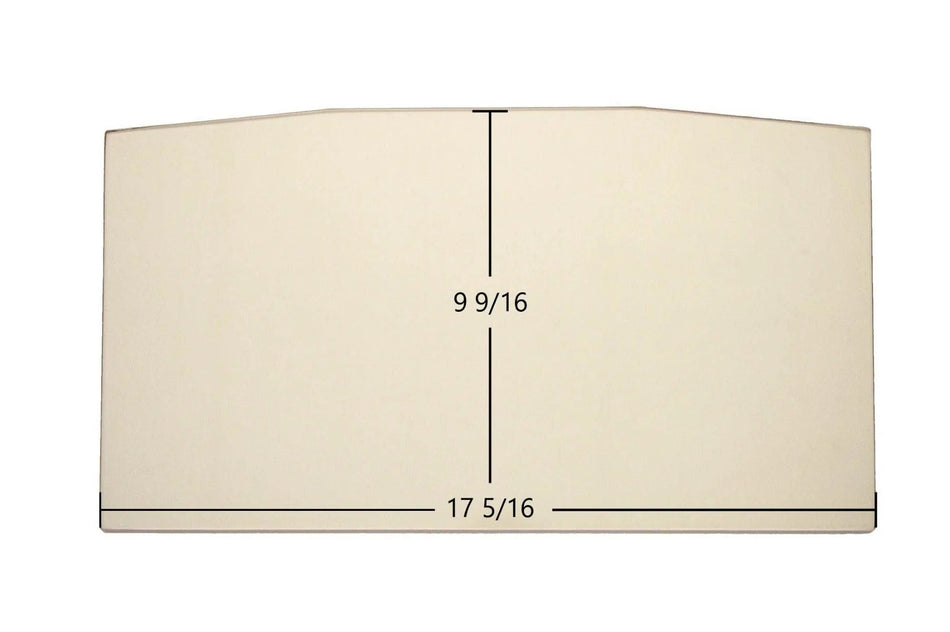 Dutchwest Steel S31141 Ceramic Glass Panel – 17 5/16" x 9 9/16" Replacement (S31141-1) - Total Hearth