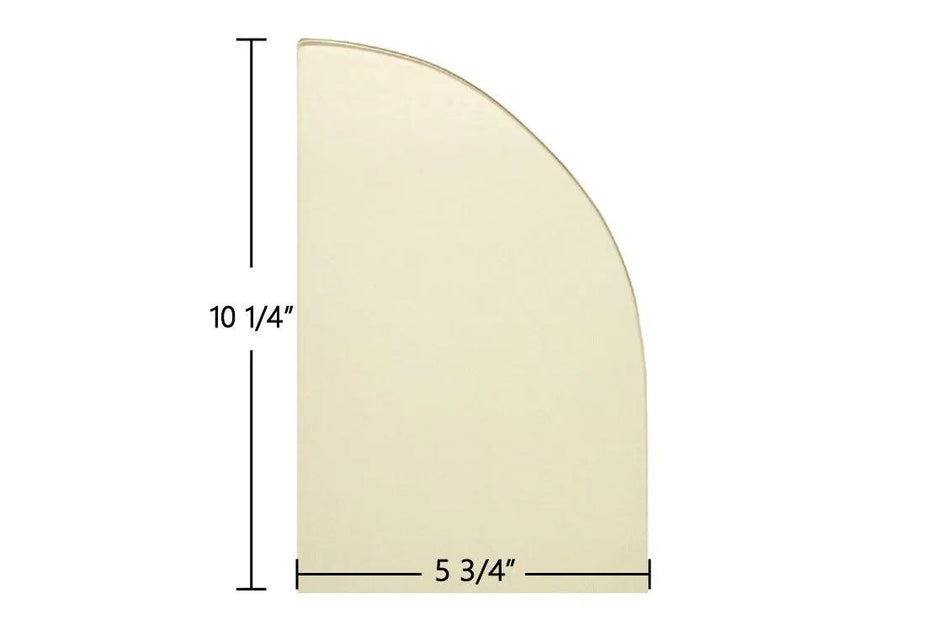 Consolidated Dutchwest X-Large Convection 2184 / FA288ccL Archtop Door Glass – 5 3/4" x 10 1/4" (Part #700-1108 / 700-1109) - Total Hearth