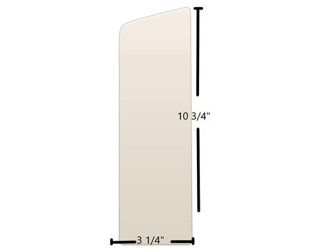 Country Comfort Bay Side Ceramic Glass Panel – 10 3/4" x 3 1/4" (Part #7GCCBS) - Total Hearth