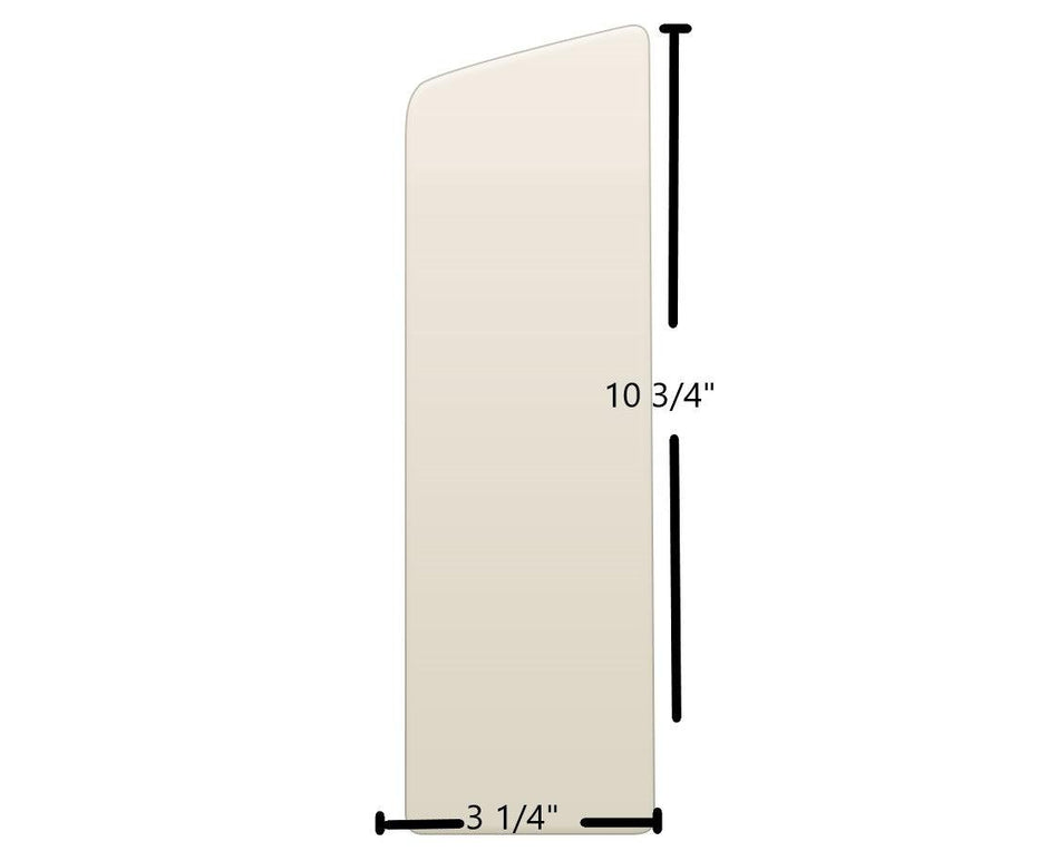 Country Comfort Bay Side Ceramic Glass Panel – 10 3/4" x 3 1/4" (Part #7GCCBS) - Total Hearth
