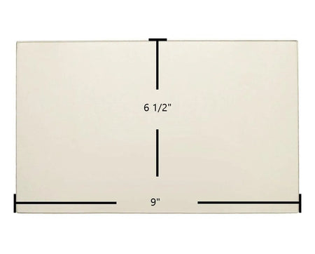 Country Flame Ceramic Glass Panel – 9" x 6 1/2" (Part #7P383CF-RL) - Total Hearth