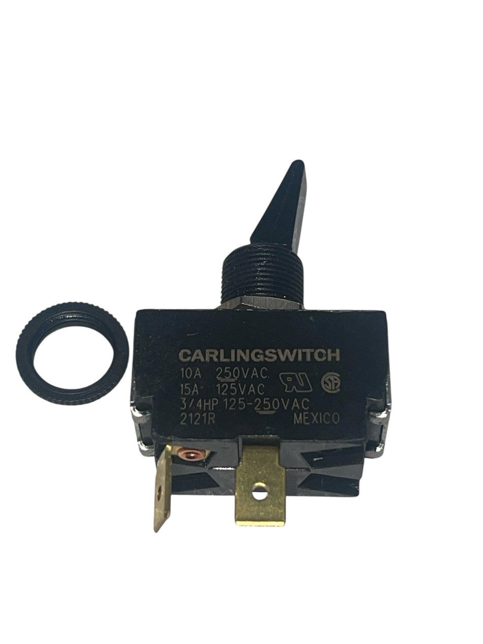 2 Prong Toggle Switch (4TS2) – Universal Wood Stove On/Off or High-Low Switch - Total Hearth