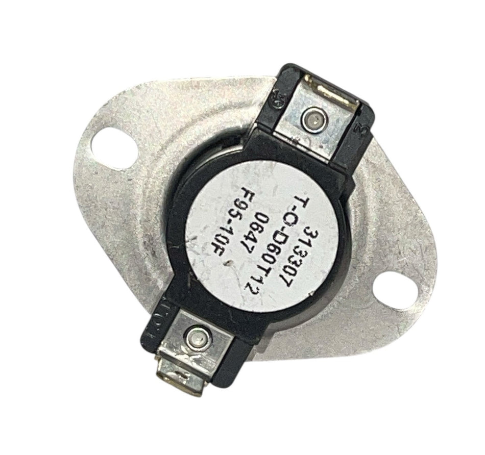 Thermodisc Switch – 95°F Recessed Mount Limit Control (TDF95-10F / 4T095) for Wood Stove Blower Systems - Total Hearth