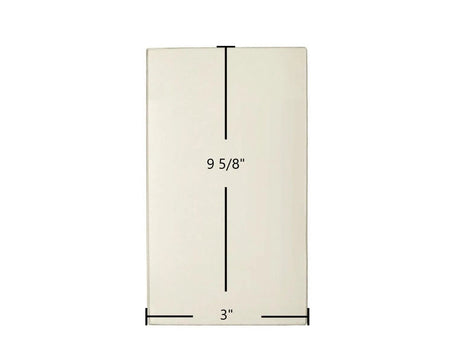 Earth Stove T150C Side Glass – 3" x 9 5/8" (Part #18281) - Total Hearth