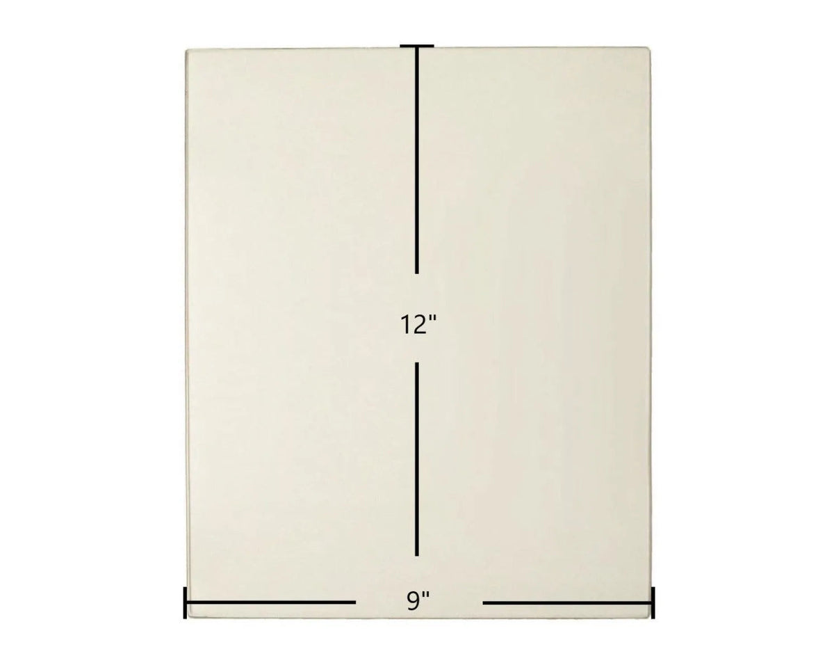 EasyFire EF3800 Pellet Insert Ceramic Glass Panel – 9" x 12" Replacement (110074) - Total Hearth