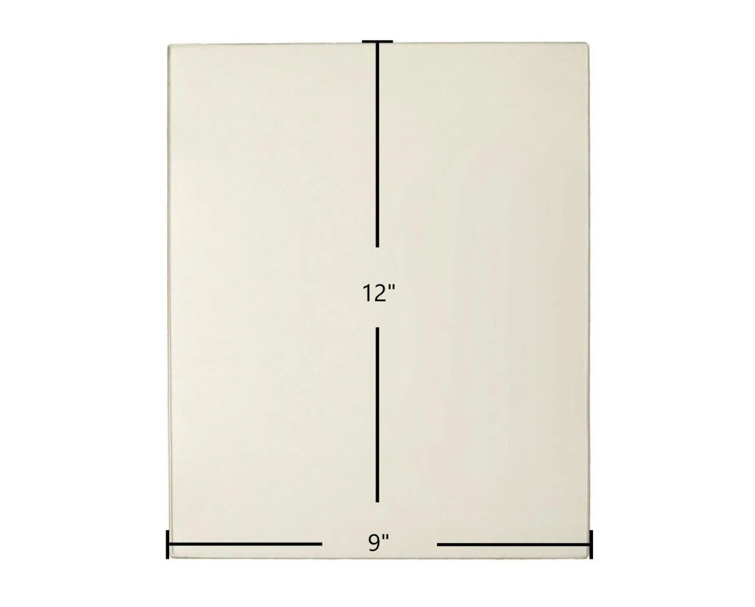 EasyFire EF3800 Pellet Insert Ceramic Glass Panel – 9" x 12" Replacement (110074) - Total Hearth