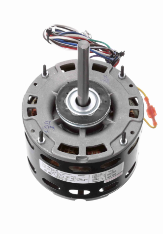 HVAC Furnace Blower Motor – EM3584 | 1/4 HP | 1075 RPM | 208-230V | 3-Speed | Open Air Over | OEM Replacement